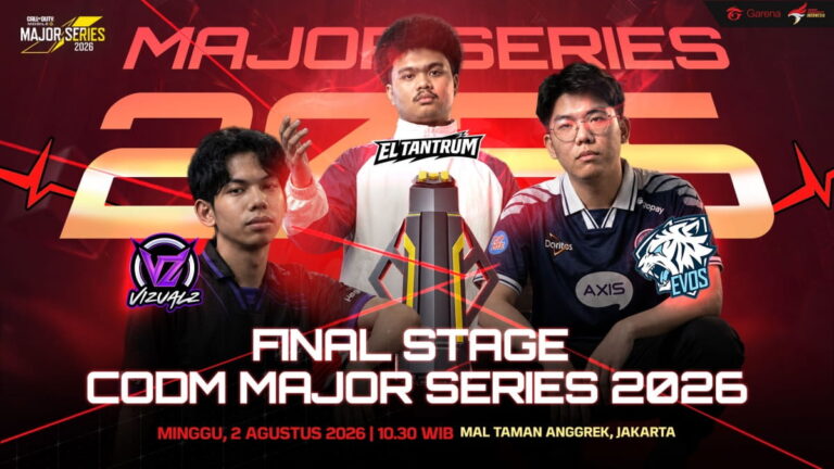 Grand Finals CODM Major Series 2026 Digelar di Taman Anggrek, Arena Perebutan Tiket World Championship !